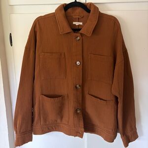 Maurices Rust Brown Utility Jacket
